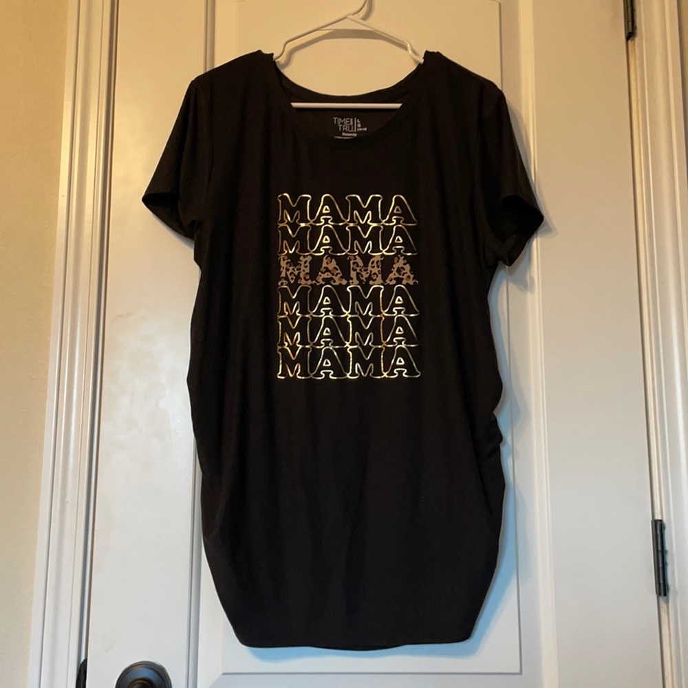 Maternity Black Shirt